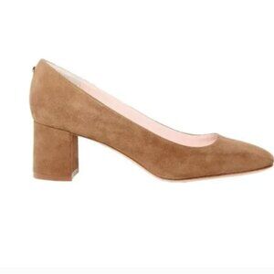 KATE SPADE Kylah Tan Suede Leather Slip On Pumps Size 6